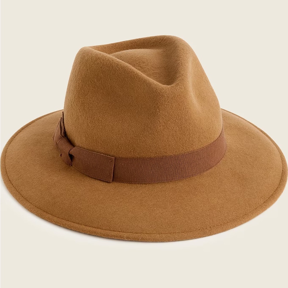 J. Crew Brown 100% Wool Hat